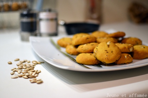 Sablés aux graines de courge