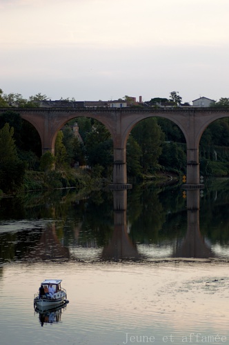Le Tarn au crépuscule