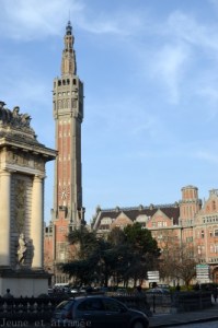 Le beffroi de l'hôtel de ville
