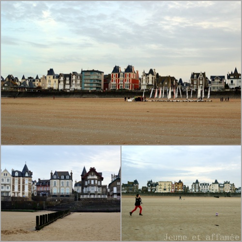 Belles bâtisses et sable fin