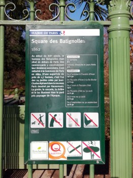 Le square des Batignolles