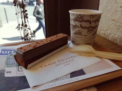 L'éclair au caramel de Yann Couvreur