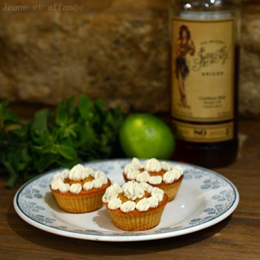 Cupcakes mojito citron-menthe