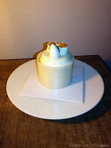 Entremet vanille-exotique de Yann Couvreur