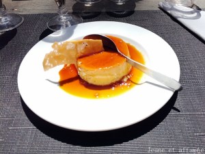 Crème caramel au Voltaire