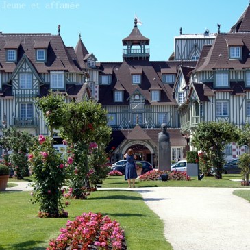 Lr'imposante façade du Normandy, Deauville