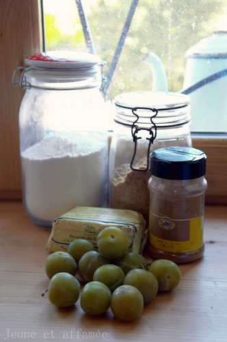 Crumble de prunes