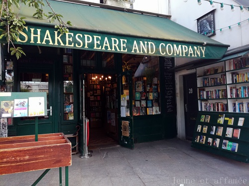 La librairie anglaise Shakespeare and compagny