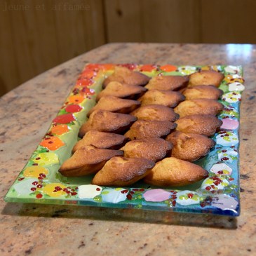 Madeleines miel-citron
