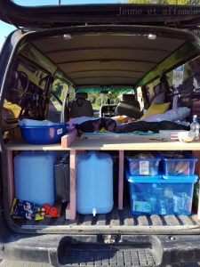 Road trip NZ - aménagement van