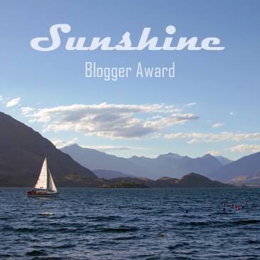Sunshine blogger award