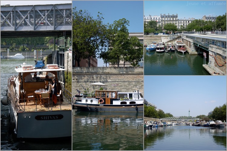 Fin de balade au port de l'Arsenal