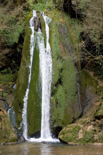 Cascade pétrifiante de Roquefort