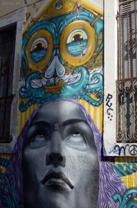 Supo caos & Isaac & Depose, street art Sète