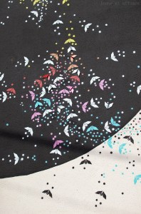 Mademoiselle Maurice et ses origamis, street-art Sète