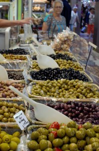 Olives aux Halles de Sète