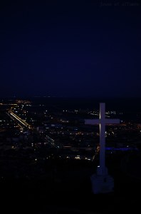 Tombée de la nuit au Mont Saint-Clair