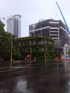 Auckland sous la pluie