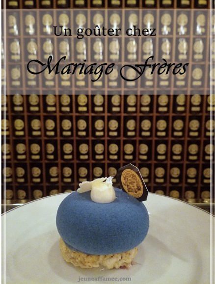 Un goûter chez Mariage Frères