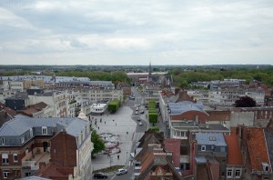 Vue sur Duai depuis le beffroi
