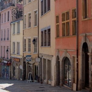 Façades colorées, Lyon