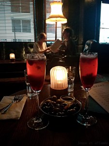 The library, cocktails, Wellington