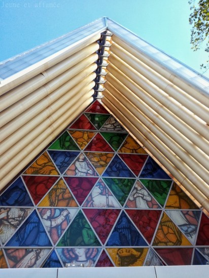 Cathédrale en carton de Christchurch