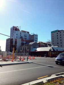 Ruines et terrains vagues à Christchurch