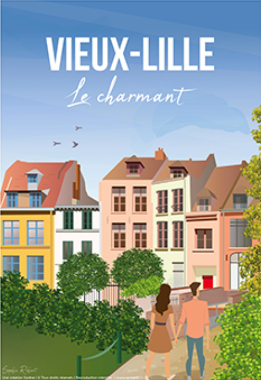 Affiche vieux Lille So rêve