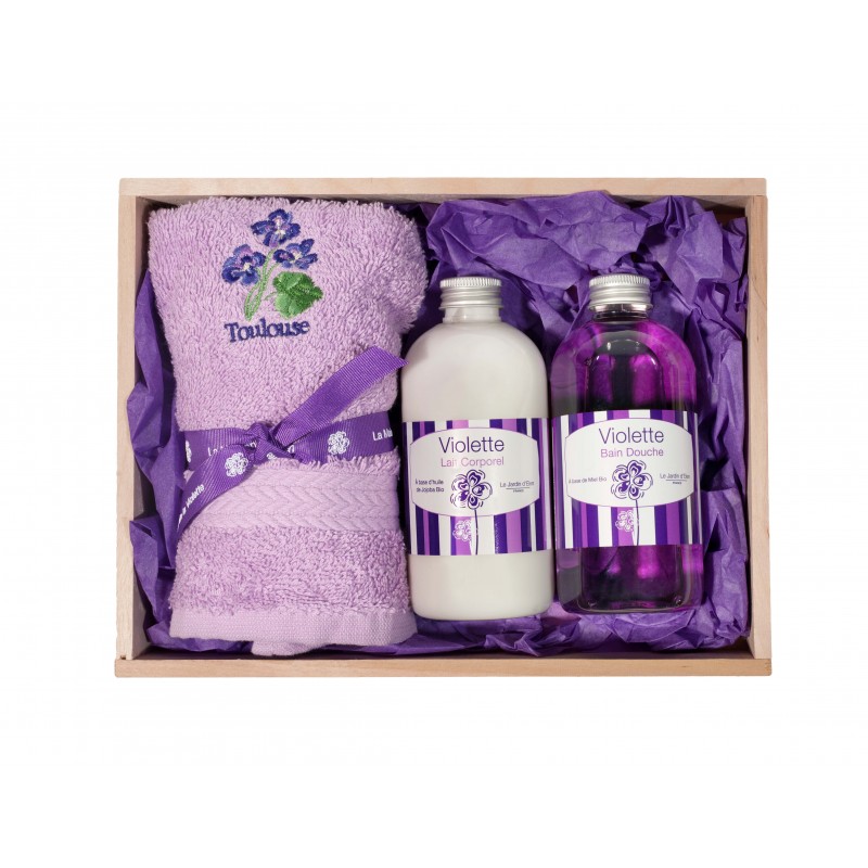 Coffret Instant beauté La maison de la violette