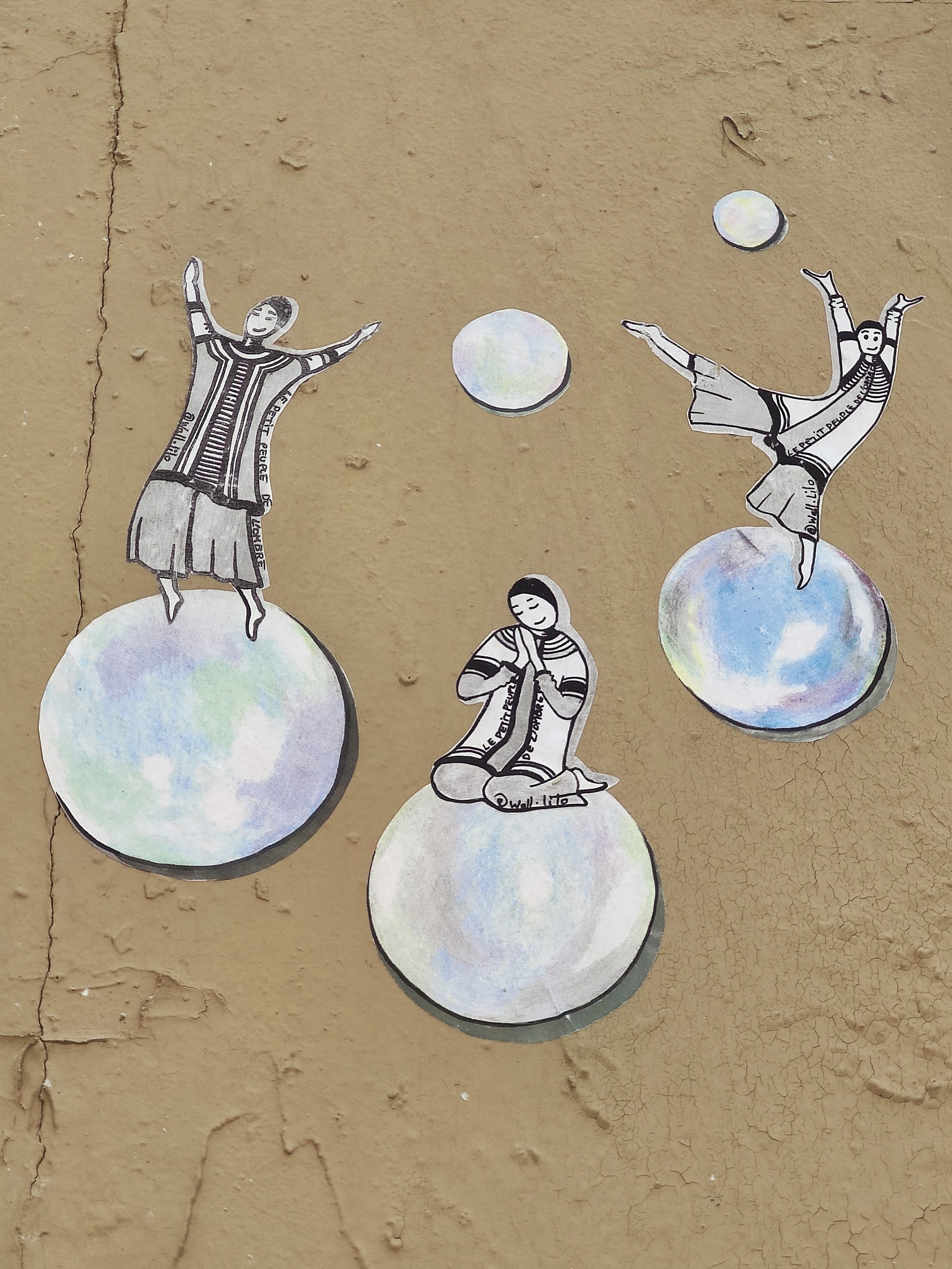 Street art, Lilo, Paris 20