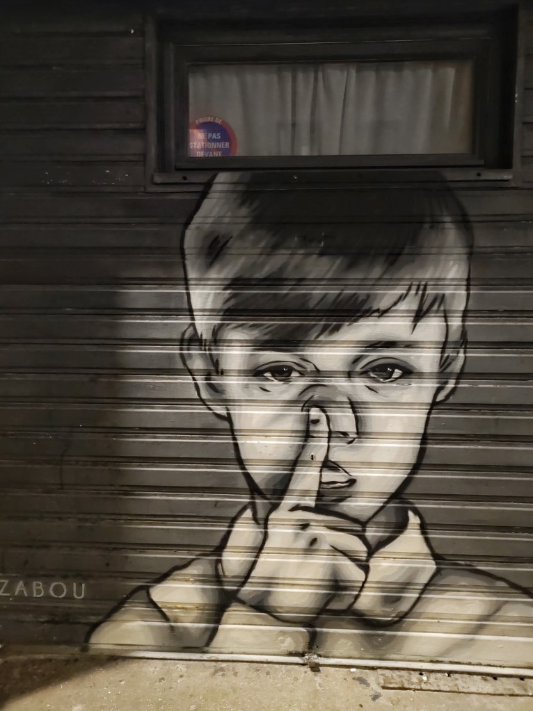Streetart, Zabou, Paris 13