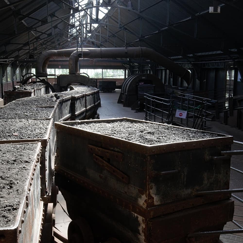 Wagonnet de charbon, centre historique minier de Lewarde
