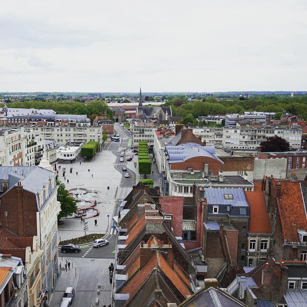 Douai depuis le beffroi