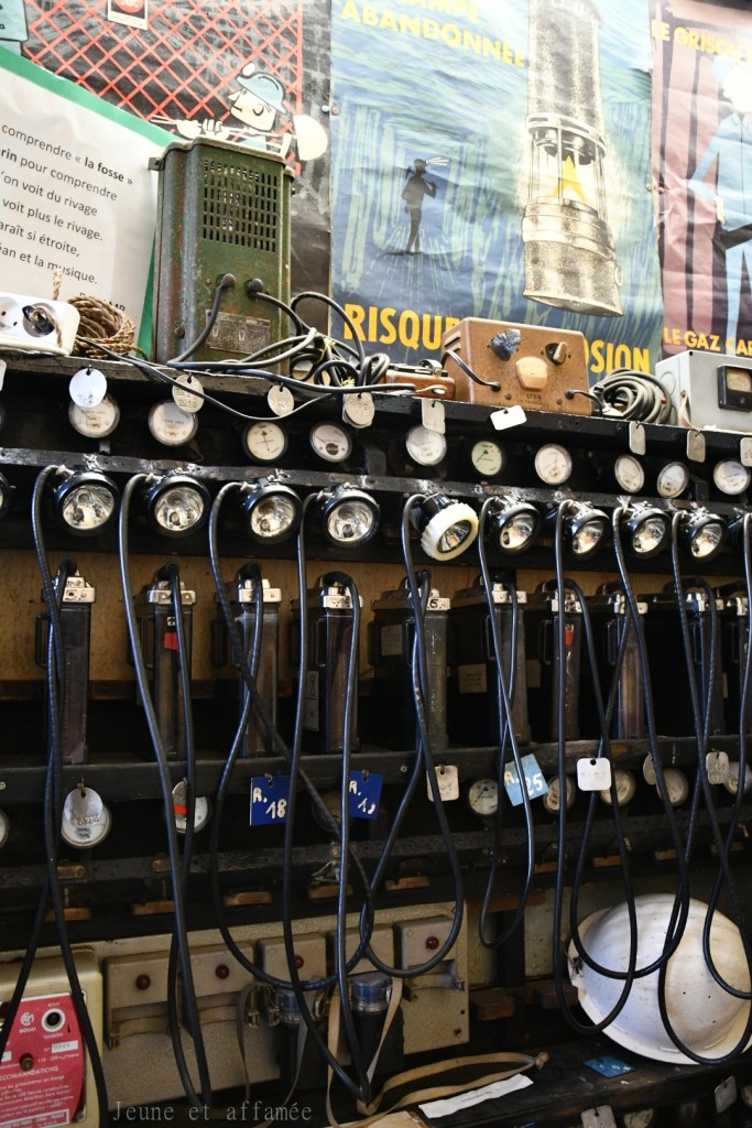 Lampes au musée de l'école et de la mine