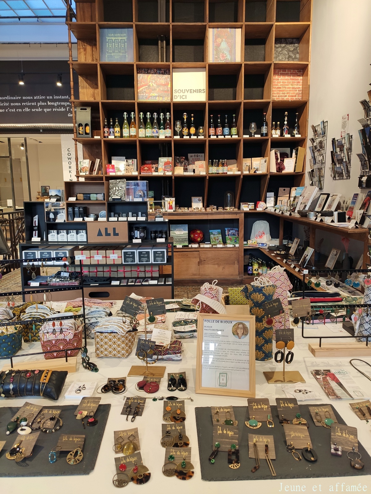 Le coin boutique de l'office de tourisme