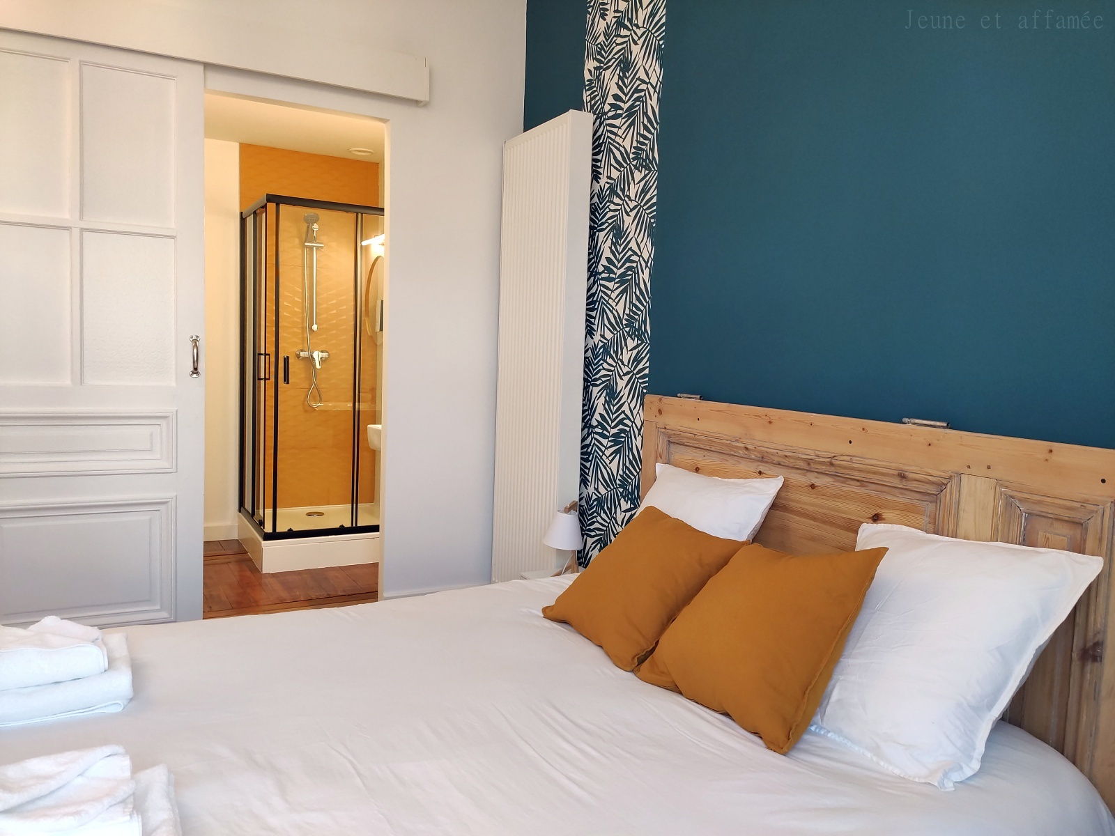 Chambre double de l'hôtel La maison de l'ingénieur