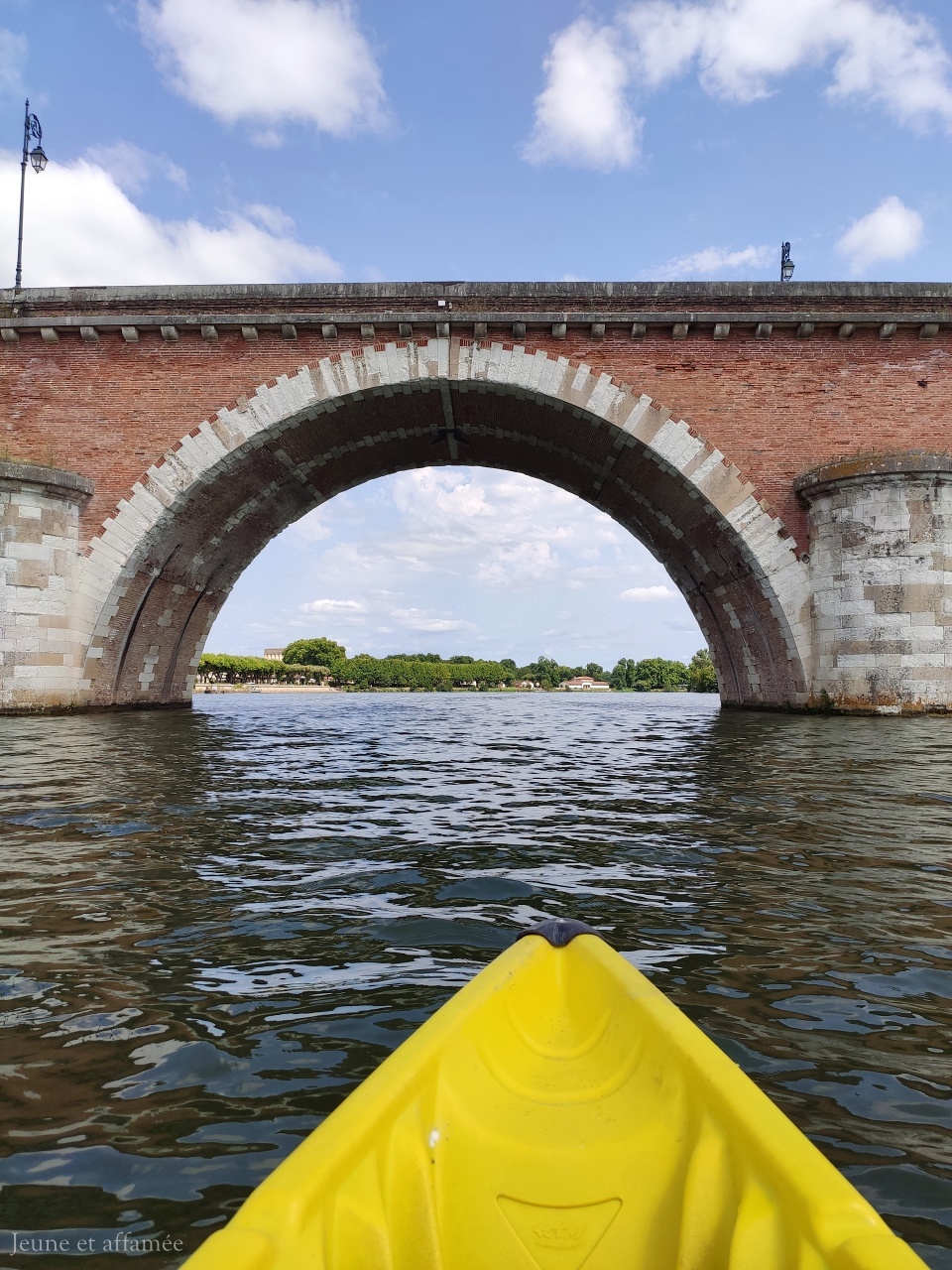 Moissac, kayak à la confluence du Tarn et de la Garonne